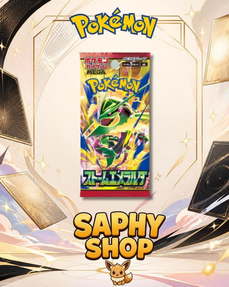 Pokèmon Storm Emeralda - 1  bustina JAP Sealed image 1